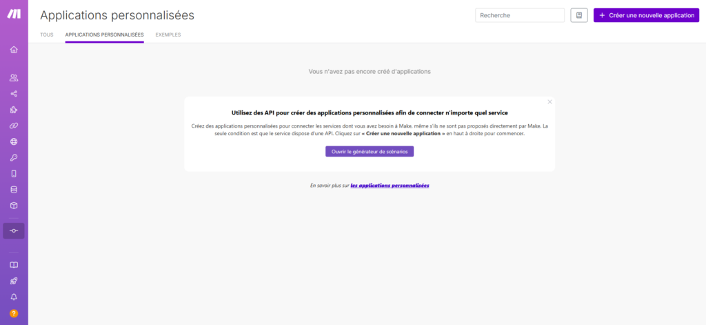 Utiliser des API pour créer des applications personnalisées
