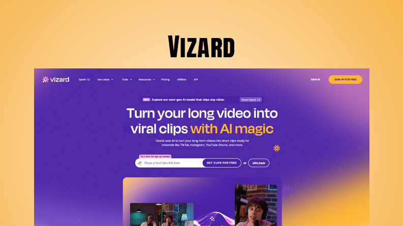 Avis Vizard.ai : l’assistant IA pour transformer vos vidéos longues en clips