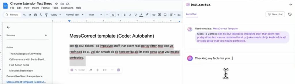 Assistant de rédaction textCortex