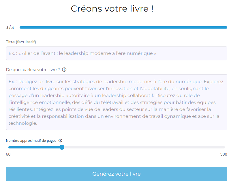 Créer un livre avec l'IA sur Squibler.io
