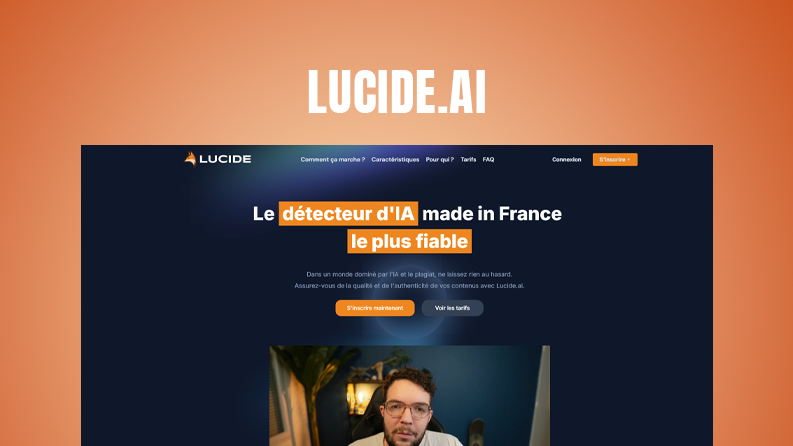 Avis Lucide.IA : L’outil français pour détecter les textes générés par IA