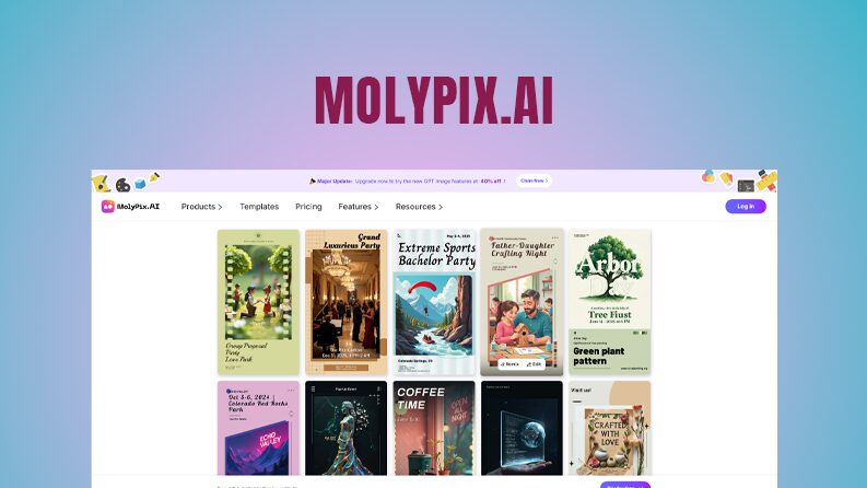 Molypix.ai : générez des visuels professionnels avec l’IA
