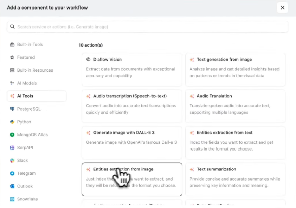 Ajouter un composant pour l'automatisation