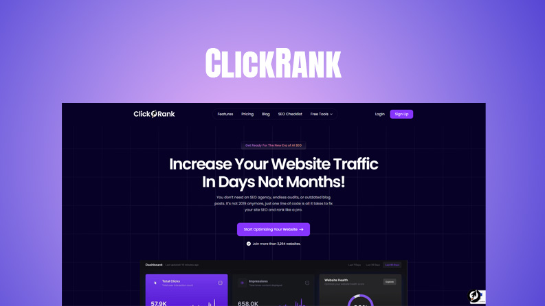ClickRank : L’outil SEO qui automatise tout (vraiment) ?