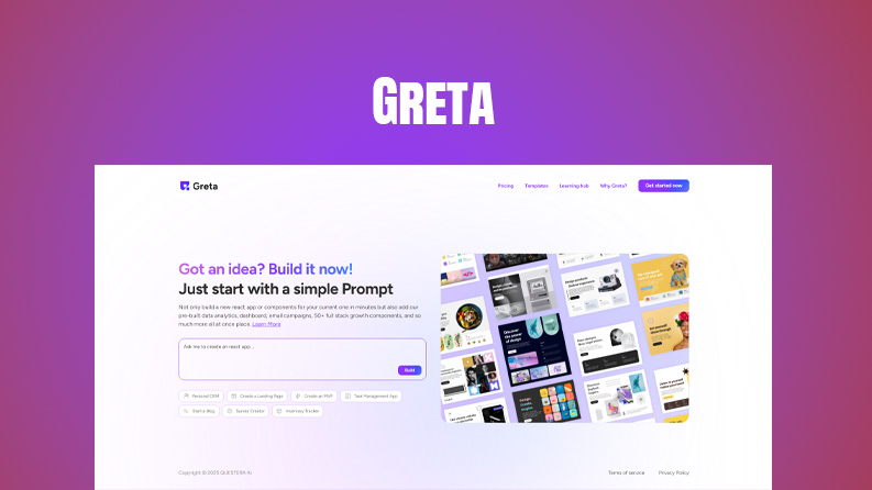 Greta : générez des applications web full‑stack avec l’IA