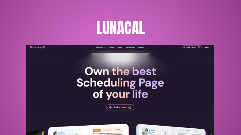 Lunacal : transformez vos pages de réservation en une vitrine de marque engageante