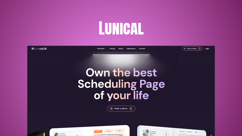 Lunacal : transformez vos pages de réservation en une vitrine de marque engageante