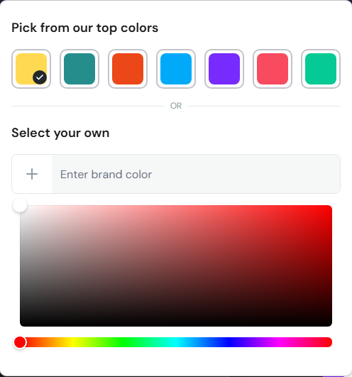 personnalisation des couleurs sur Lunacal
