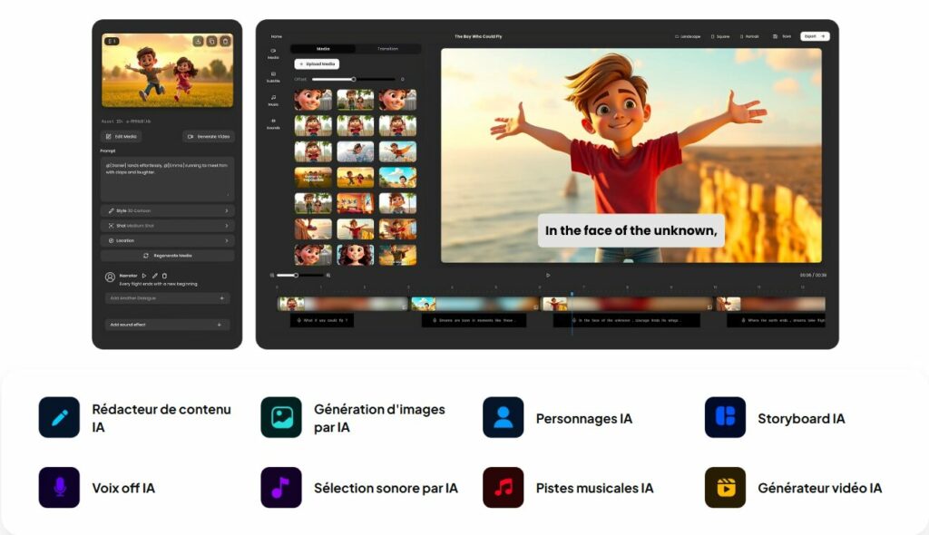 éditeur de RocketVideos